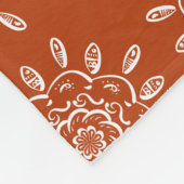 Henna Mandala Fleecedecke (Ecke)