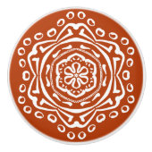 Henna Mandala Keramikknauf (Vorderseite)