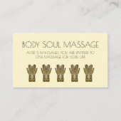 Henna Mehndi Hands Design Treuekarte (Vorderseite)