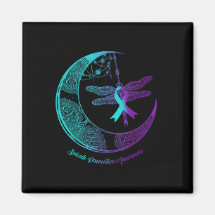 Henna Mond Libelle Suizidpräventionsbewusstsein Magnet