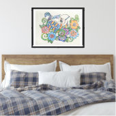 henna native Leinwand (Insitu (Schlafzimmer))