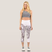 henna pants floral capri leggings (Vorderseite)