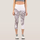 henna pants floral capri leggings (Vorderseite)