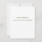 Henna-Party Einladungen (Rückseite)