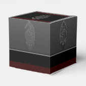 Henna Peacock (Silber) Geschenkschachtel (Rückseite)