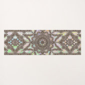 Henna Phoenix Original Art Mandala Yoga Mat Yogamatte (Rückseite (Horizontal))