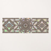 Henna Phoenix Original Art Mandala Yoga Mat Yogamatte (Vorderseite (Horizontal))