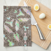 Henna Phownix Fraktal Mandala Kunst, Dichtung und  Geschirrtuch (Viertel Falte)