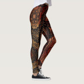 Henna Tattoo - Power Yoga Leggings (Rechts)