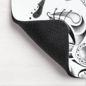 Hennastrauch-Hand Mousepad (Ecke)