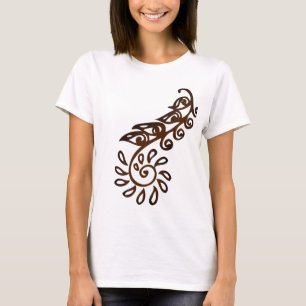Hennastrauchschulter 2 T-Shirt