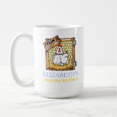 Henne frische Ei-Land Küche Kaffeetasse (Links)