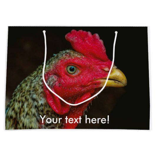 Henne Große Geschenktüte (Vorderseite)