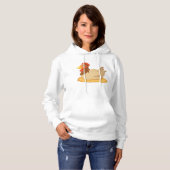 Henne Lay on Eggs Womens Hoodie (Vorne ganz)