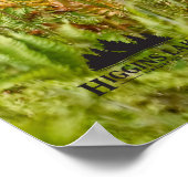 Henne mit Küken in der Türkei Poster (Ecke)