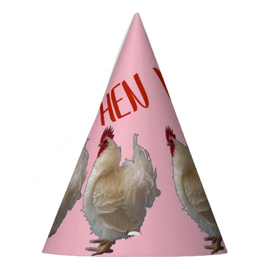 Henne-Party-Hüte Partyhütchen (Links)