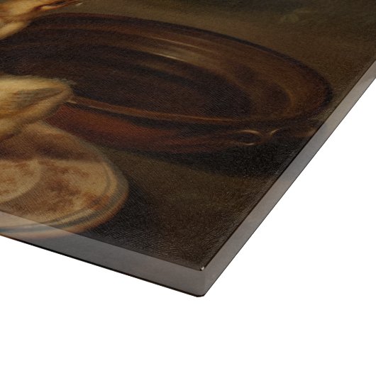 "Henne-und Huhn-" Schneidebrett (Ecke)