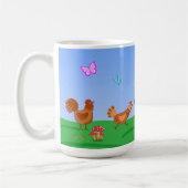 Henne und Küken Tasse (Links)