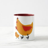 Henne-und-Küken Tasse (Zentrum)