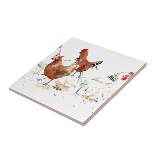 Hennen Fliese (Seite)