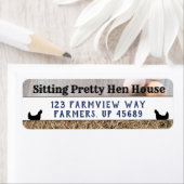 Hennenhaus-Hüttenfarm Hühner und Eier (Insitu)