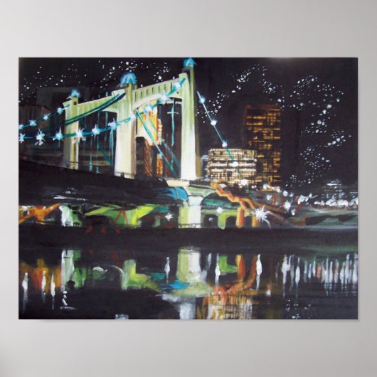 HENNEPIN BRIDGE TWINKLE POSTER (Vorne)