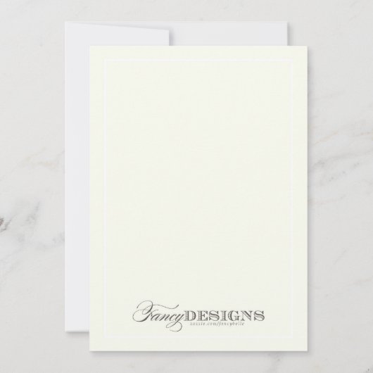 Hennes Party Einladung (Rückseite)