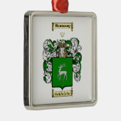 Hennessy Silbernes Ornament (Rechts)