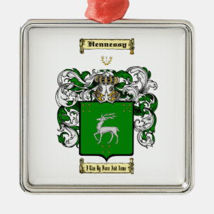 Hennessy Silbernes Ornament