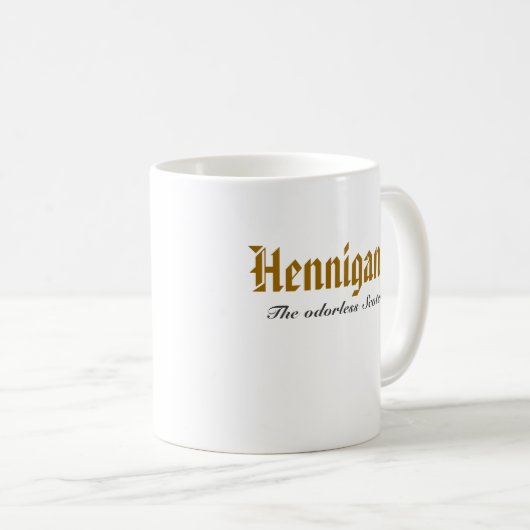 Hennigans schottische Tasse (VorderseiteRechts)