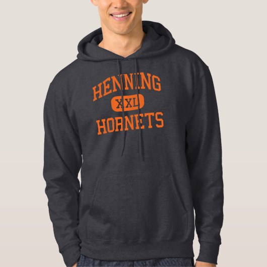 Henning - Hornissen - hoch - Henning Minnesota Hoodie (Vorderseite)