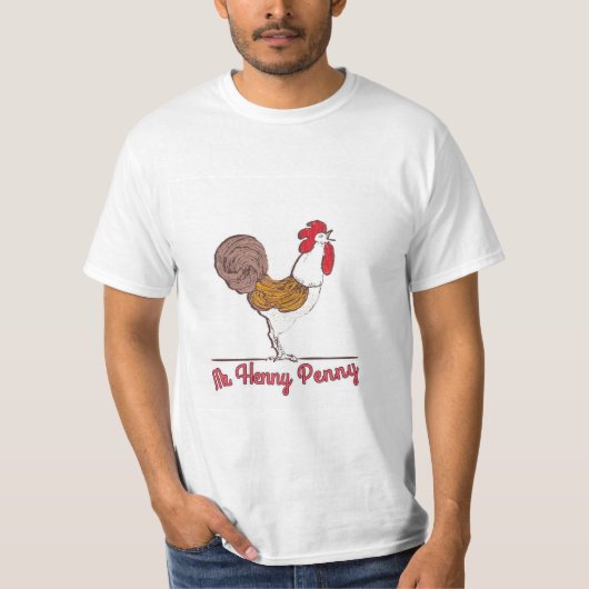 Henny Penny Tshirt für Männer (Vorderseite)