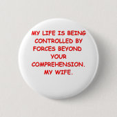 henpecked button (Vorderseite)