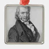 Henri Benjamin Constant de Rebecque als Silbernes Ornament (Vorne)