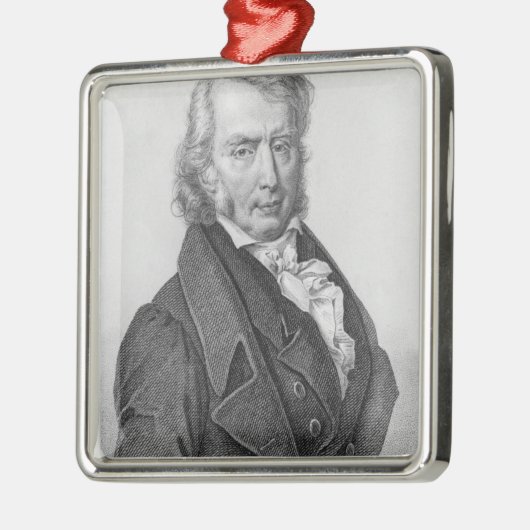 Henri Benjamin Constant de Rebecque als Silbernes Ornament (Links)