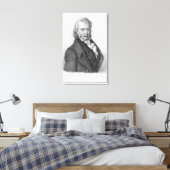 Henri Benjamin Constant de Rebecque als Stellvertr Leinwanddruck (Insitu (Schlafzimmer))
