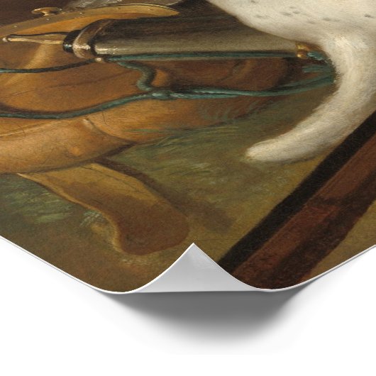 Henri Camille - Jean-Baptiste Oudry Fine Art Poster (Ecke)