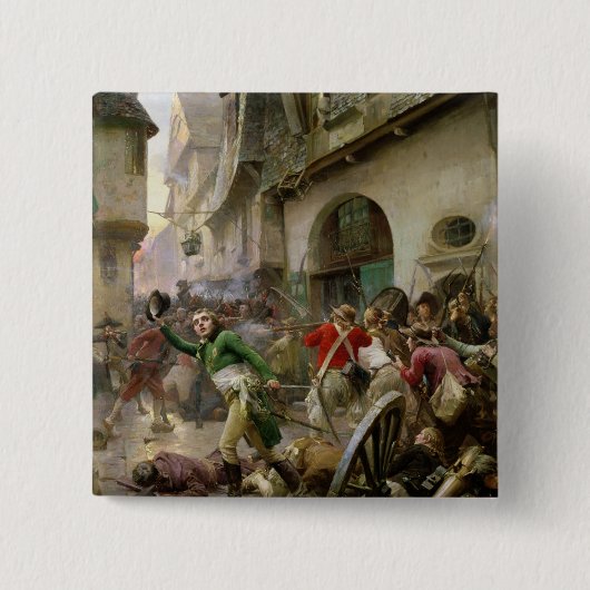 Henri de La Rochejaquelein am Kampf von Button (Vorderseite)