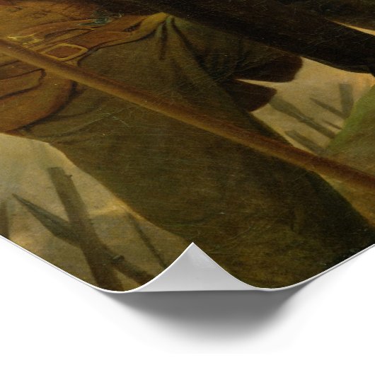 Henri de La Rochejaquelein , Leiter der Poster (Ecke)