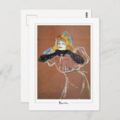 Henri de Toulouse-Lautrec #213 - Fine Art Postc.. Postkarte (Vorne/Hinten)