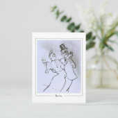 Henri de Toulouse-Lautrec #353 - Fine Art Postc.. Postkarte (Stehend Vorderseite)