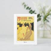 Henri de Toulouse-Lautrec #409 - Fine Art Postc.. Postkarte (Stehend Vorderseite)