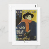 Henri de Toulouse-Lautrec #421 - Fine Art Postc.. Postkarte (Vorne/Hinten)