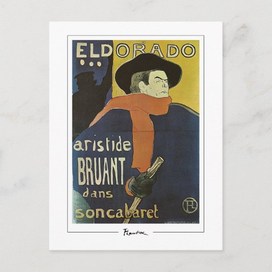 Henri de Toulouse-Lautrec #421 - Fine Art Postc.. Postkarte (Vorderseite)