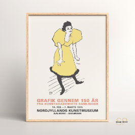 Henri De Toulouse Lautrec Art Print Miss Polaire Poster
