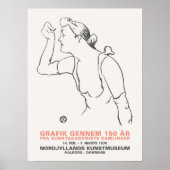 Henri De Toulouse Lautrec Art Print Paula Brébion Poster (Vorne)