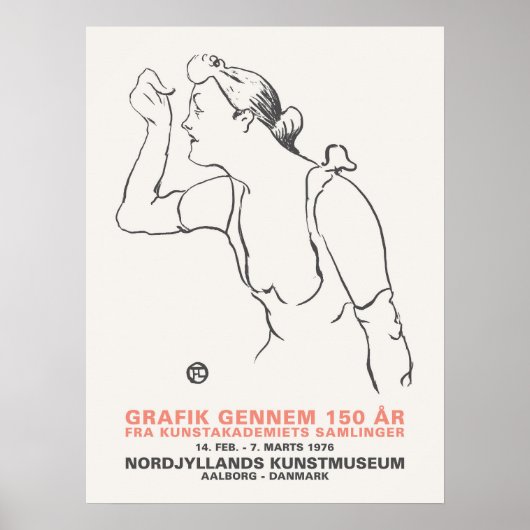 Henri De Toulouse Lautrec Art Print Paula Brébion Poster (Vorne)