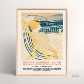 Henri De Toulouse Lautrec Art Print Retro Ausstell Poster