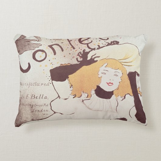 Henri de Toulouse-Lautrec | Confetti, 1893 Zierkissen (Vorderseite)