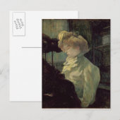 Henri de Toulouse-Lautrec | Der Milliner, 1900 Postkarte (Vorne/Hinten)